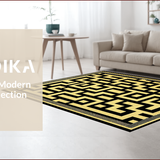 Stylish Greek Key Patterned Aesthetic(Gold)