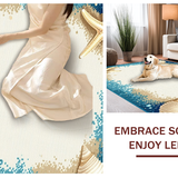 Elegant Coastal Wave Design(Beige)