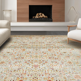 Sophisticated Abstract Patterned Design(Beige)