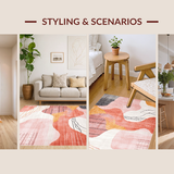 Contemporary Light Pink Visual Harmony(Pink)