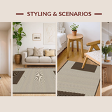 Cozy Earth Tone Shag(Beige)