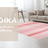 Elegant Geometric Lattice Motif(Pink)