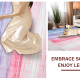 Eclectic Light Hued Brushwork(Pink)