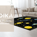 Radiant Outer Space Fantasy Design(Black)