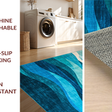 Artistic Blue Tides Visual Theme(Blue)