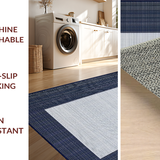 Contemporary Navy Trellis Design(Blue)