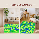 Colorful Neighborhood Exploration Design Concept(Green)