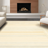 Contemporary Cream Toned Stripes(Beige)