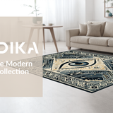 Artful Vintage Medallion Visual Appeal(Gray)