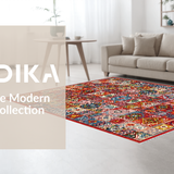 Chic Handcrafted Color Burst(Red)