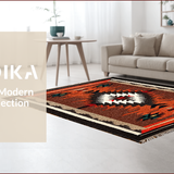Ultra Soft Area Rug, Non Slip, Stain Resistant, Washable Area Rugs for Living Room, Bedroom, Southwest Chocolate Living Room Non-Slip Area Rug(Brown)