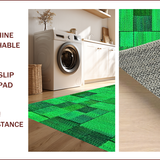 Ultra Soft Area Rug, Non Slip, Stain Resistant, Washable Area Rugs for Living Room, Bedroom, Fluffy Shaggy Nursery Rug(Green)