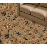 Ultra Soft Area Rug, Non Slip, Stain Resistant, Washable Area Rugs for Living Room, Bedroom, Rustic Wildlife Brown Living Room Non-Slip Carpet(Beige)