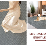 Ultra Soft Area Rug, Non Slip, Stain Resistant, Washable Area Rugs for Living Room, Bedroom, Stylish Modern Cheetah Inspired Decor(Gray)
