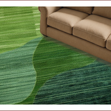 Ultra Soft Area Rug, Non Slip, Stain Resistant, Washable Area Rugs for Living Room, Bedroom, Cozy Green Shaggy Texture(Green)