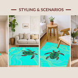 Bright Aquatic Elements Theme(Blue)