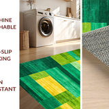 Dynamic Whimsical Curved Motifs(Green)