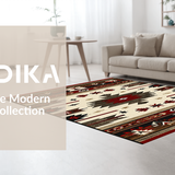 Warm Red and Brown Tapestry(Red)