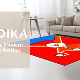 Lively Artistic Sports Imagery(Red)