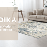 Ultra Soft Area Rug, Non Slip, Stain Resistant, Washable Area Rugs for Living Room, Bedroom, Rustic Tribal Abstract Aesthetic(Beige)