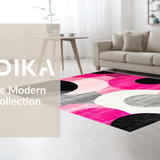 Elegant Abstract Wavy(Pink)