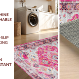 Chic Distressed Ogee Design(Pink)