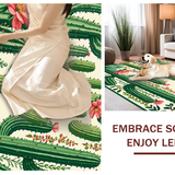 Cozy Nature Inspired Entryway Mat(Green)