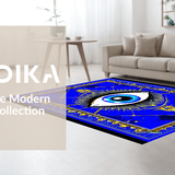 Bold Graphic Welcome Floor(Blue)