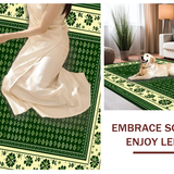 Elegant Green Floral Design(Green)