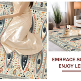 Vibrant Modern Abstract(Beige)