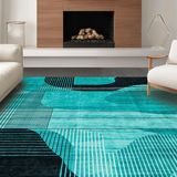 Elegant Minimalist Flowing(Blue)