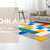 Ultra Soft Area Rug, Non Slip, Stain Resistant, Washable Area Rugs for Living Room, Bedroom, Whimsical Contemporary Game Layout(Gray)