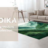 Cozy Greenery Watercolor Entrance(Green)