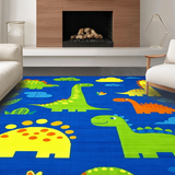 Dynamic Colorful Creature Art(Blue)