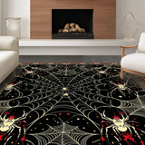 Gothic Monochrome Spiderweb Aesthetic(Black)