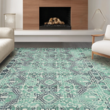 Elegant Minimalist Trellis Style(Green)