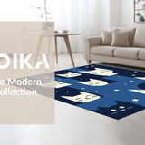 Lighthearted Ivory Cat Concept(Blue)