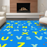 Colorful Playful ABC Motif(Blue)