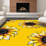 Chic Sunflower Patterned Decor(Yellow)