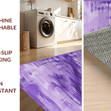 Ultra Soft Area Rug, Non Slip, Stain Resistant, Washable Area Rugs for Living Room, Bedroom, Vibrant Abstract Swirl Pattern(Purple)
