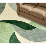 Ultra Soft Area Rug, Non Slip, Stain Resistant, Washable Area Rugs for Living Room, Bedroom, Contemporary Sage Green Bedroom Minimalist Floor Rug(Gray)