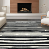 Artistic Zebra Print Aesthetic Charm(Black)