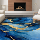 Elegant Abstract Swirl Aesthetic(Blue)