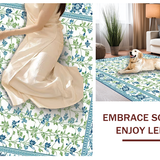 Chic Retro Bird Patterned Accent(White)