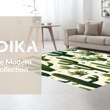 Whimsical Tropical Leaf Composition(Beige)