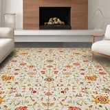 Chic Floral Earthy Palette(Ivory)