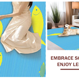 Bright Nautical Theme with Fish Design(Blue)