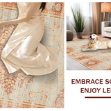 Contemporary Toned Trellis Visual(Beige)