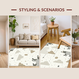 Charming Whimsical Watercolor Bears(Beige)