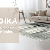 Ultra Soft Area Rug, Non Slip, Stain Resistant, Washable Area Rugs for Living Room, Bedroom, Classic Black And White Striped Rug: Entryway Decor Doormat(Gray)